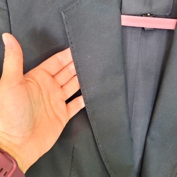 Robert Rodriguez Black One Button Blazer, sz 4 - Picture 5 of 13